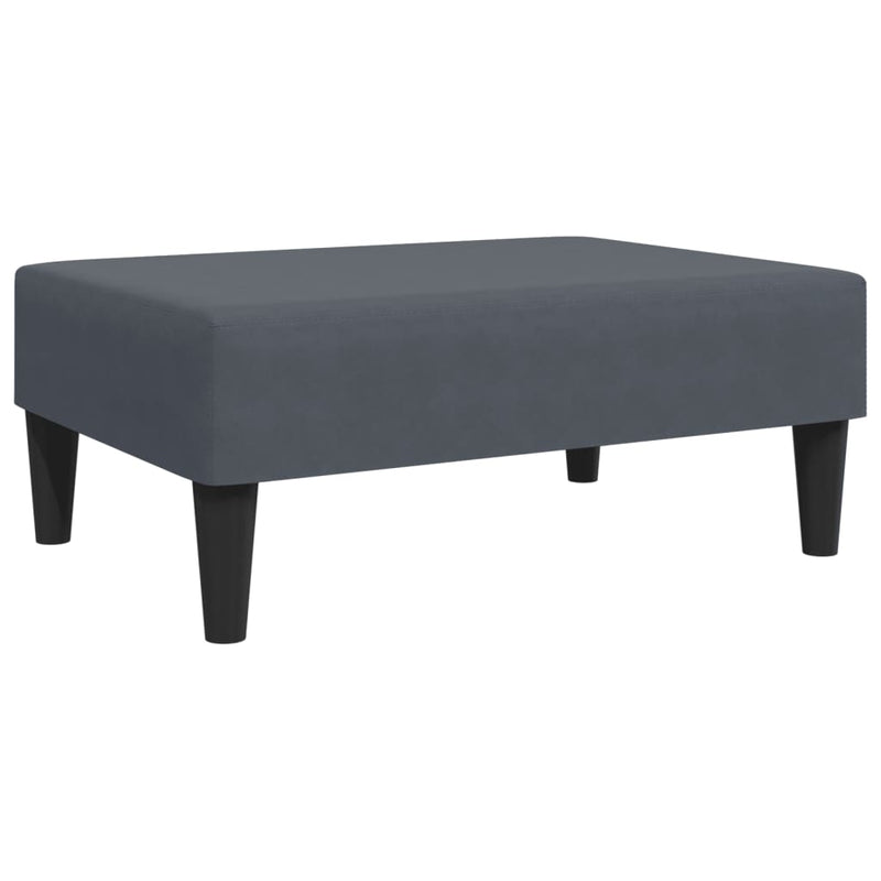 2 Piece Sofa Set Dark Grey Velvet Payday Deals