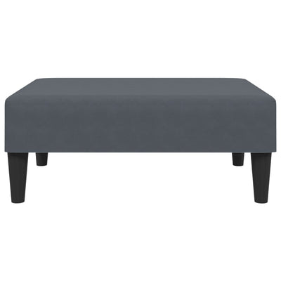 2 Piece Sofa Set Dark Grey Velvet Payday Deals