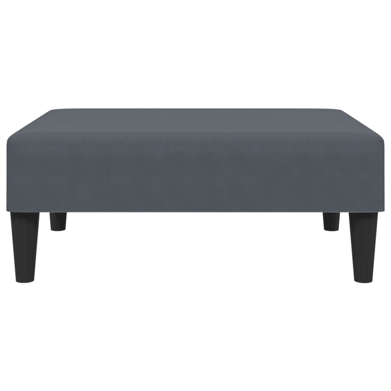 2 Piece Sofa Set Dark Grey Velvet Payday Deals