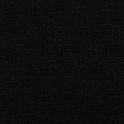 2 Piece Sofa Set with Pillows Black Fabric Payday Deals