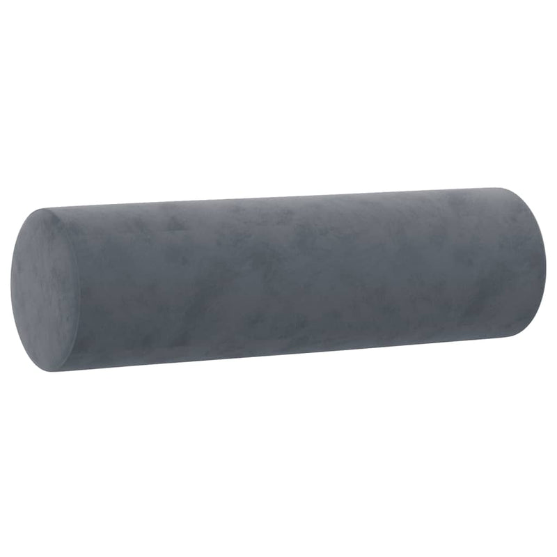 2 Piece Sofa Set with Pillows Dark Grey Velvet Payday Deals
