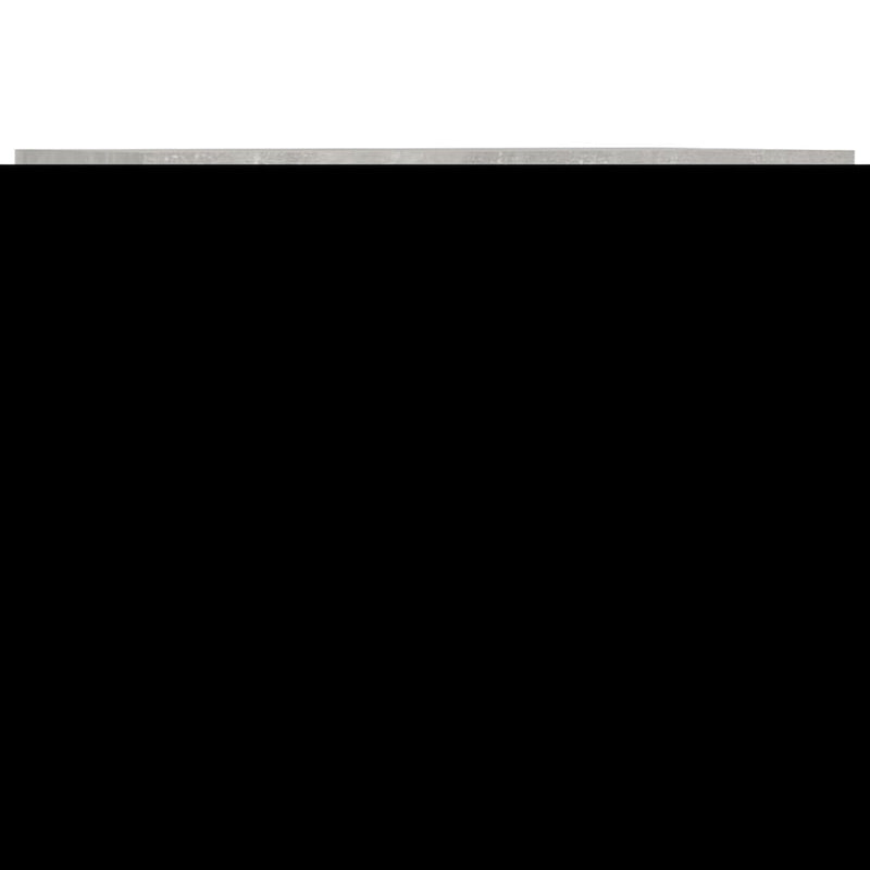 2 Piece TV Cabinet Set Concrete Grey Engineered Wood Payday Deals