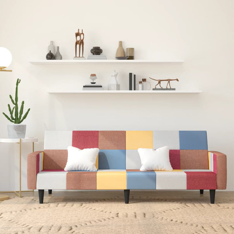 2-Seater Sofa Bed Fabric Payday Deals