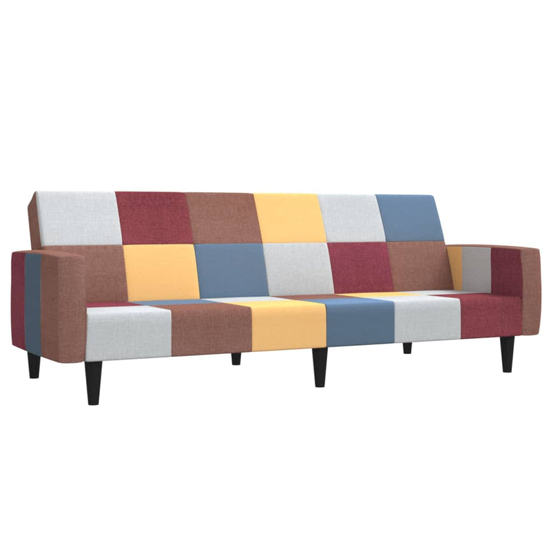 2-Seater Sofa Bed Fabric Payday Deals
