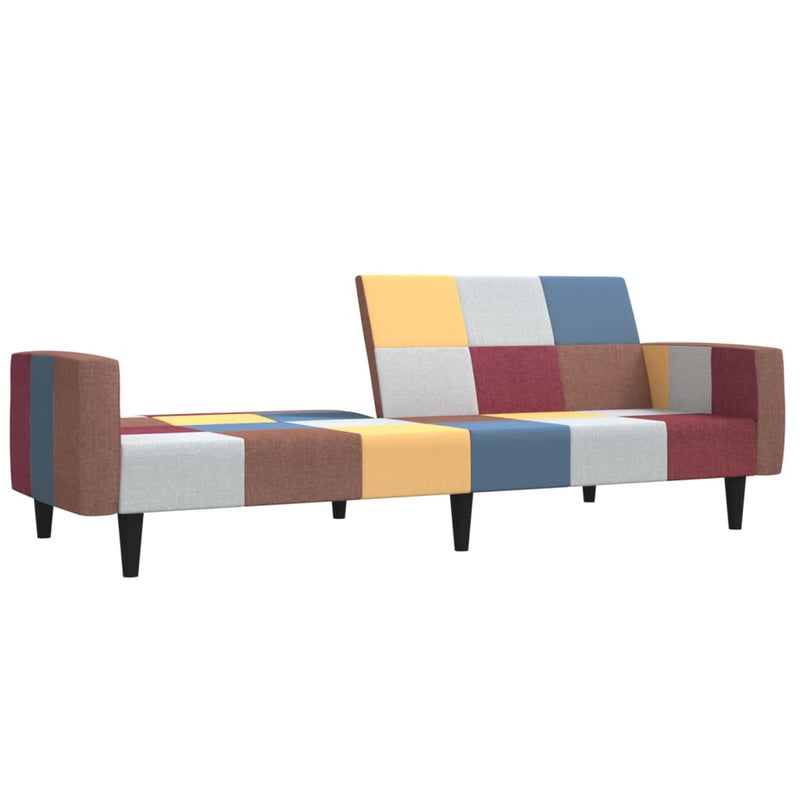 2-Seater Sofa Bed Fabric Payday Deals