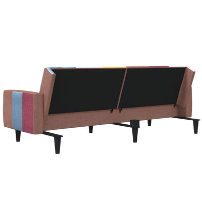 2-Seater Sofa Bed Fabric Payday Deals