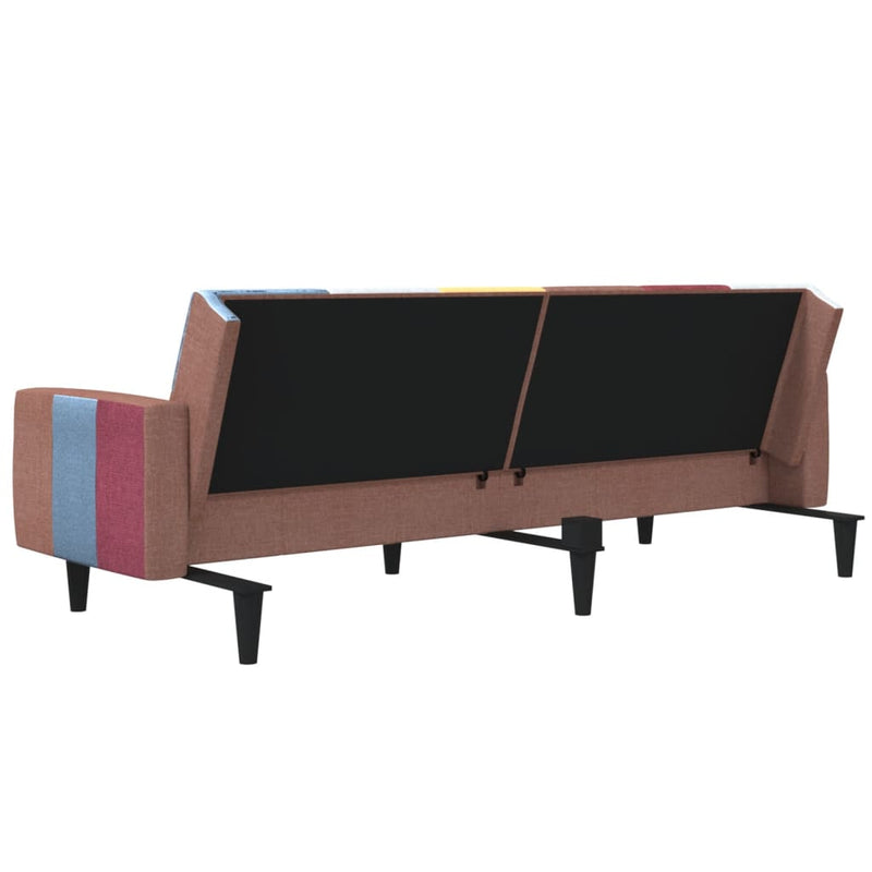 2-Seater Sofa Bed Fabric Payday Deals