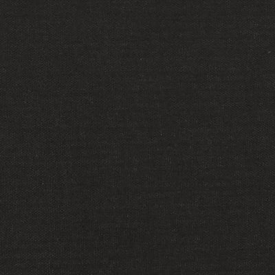 2-Seater Sofa Bed with Two Pillows Black Fabric Payday Deals