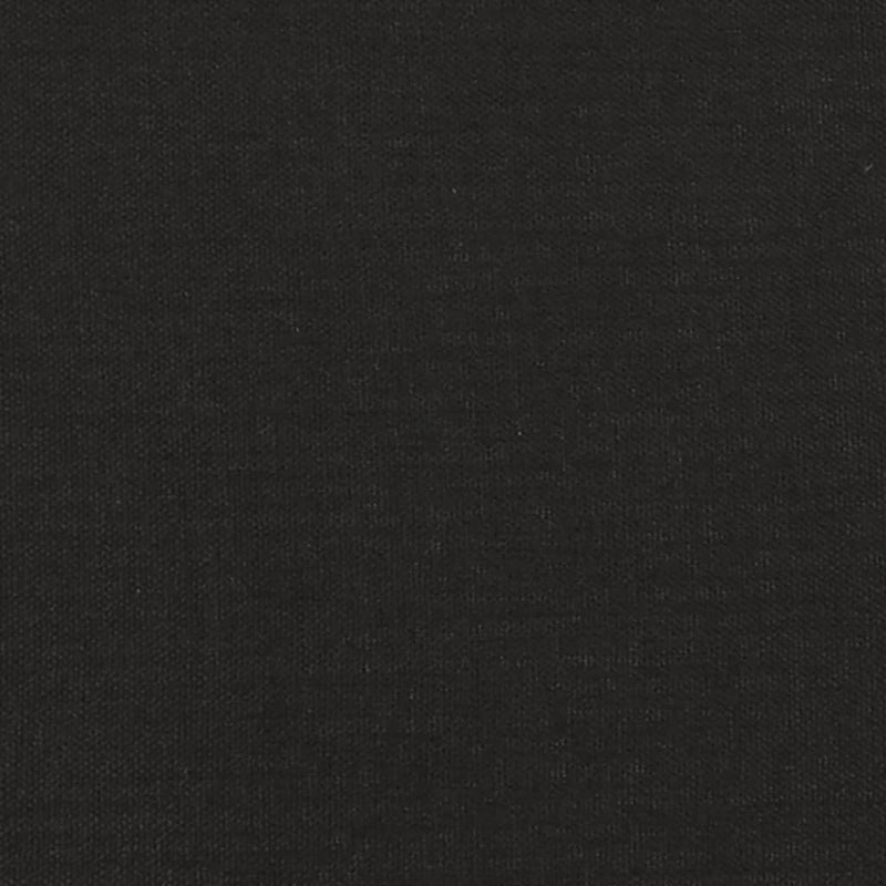 2-Seater Sofa Bed with Two Pillows Black Fabric Payday Deals