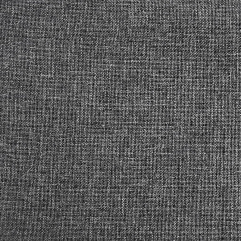 2-Seater Sofa Bed with Two Pillows Dark Grey Fabric Payday Deals