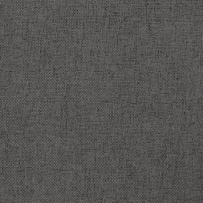 2-Seater Sofa Bed with Two Pillows Dark Grey Fabric Payday Deals