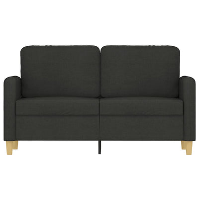 2-Seater Sofa Black 120 cm Fabric Payday Deals