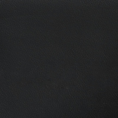2-Seater Sofa with Throw Pillows Black 120 cm Faux Leather Payday Deals