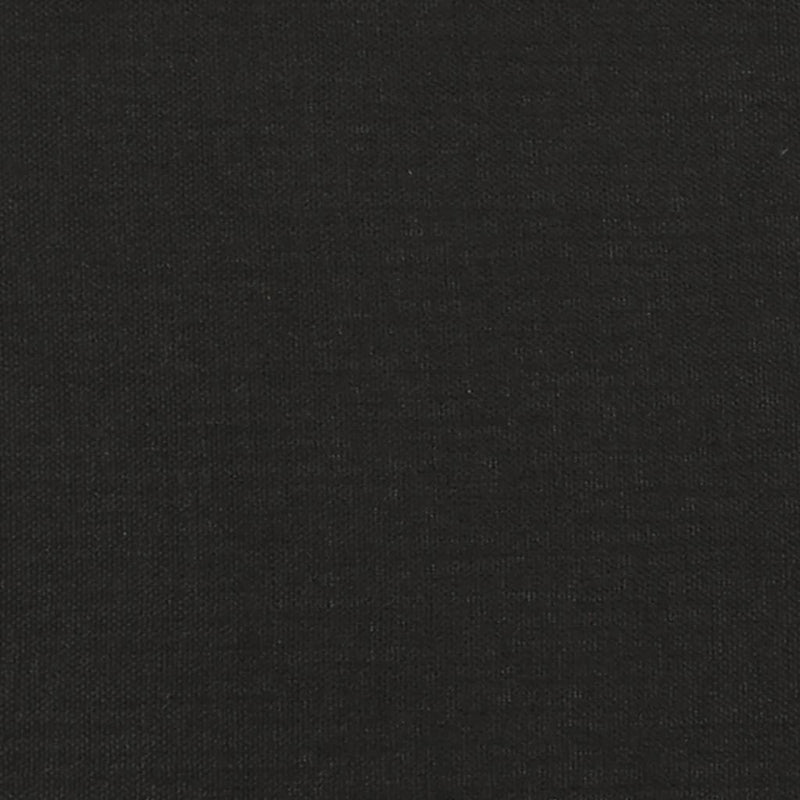 2-Seater Sofa with Throw Pillows Black 140 cm Fabric Payday Deals