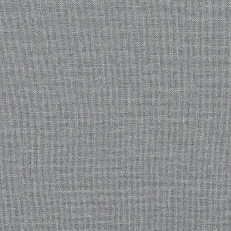 2-Seater Sofa with Throw Pillows Light Grey 120 cm Fabric Payday Deals