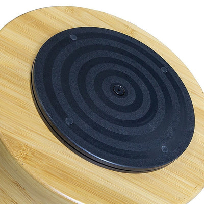 2-Tier Bamboo Lazy Susan Turntable Organizer for Kitchen Counter Cabinet Payday Deals