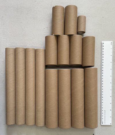 20+ DIY Strong Cardboard Paper Roll Tubes for Creative Play Colouring Project Payday Deals