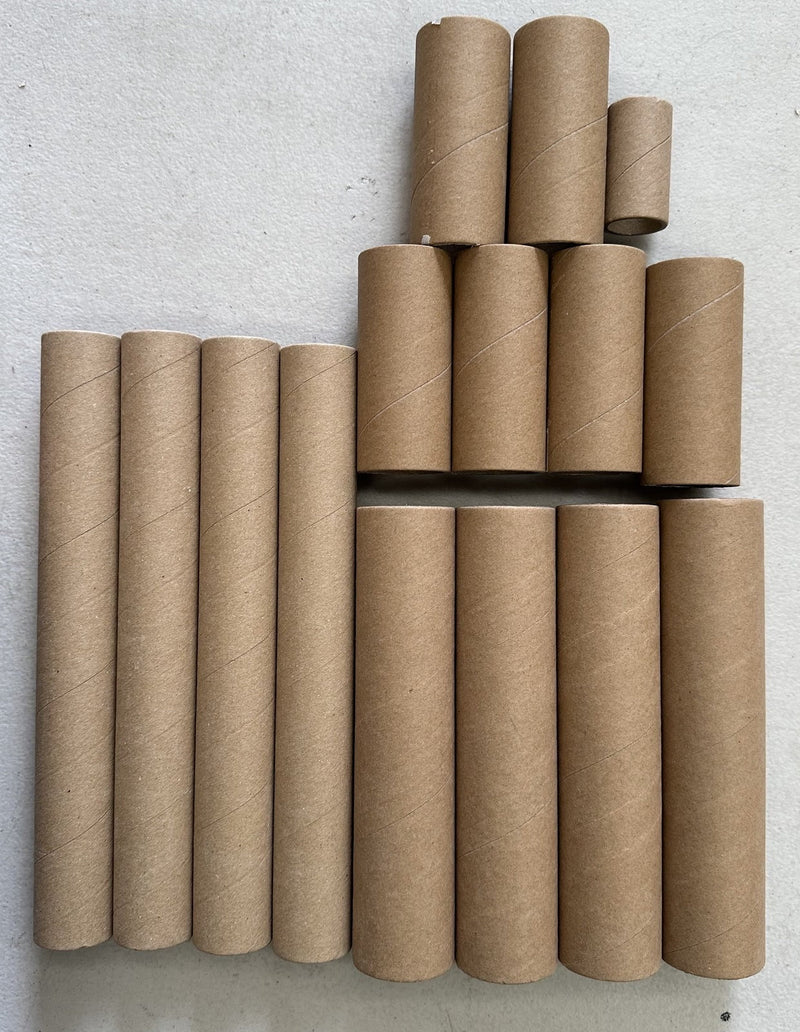 20+ DIY Strong Cardboard Paper Roll Tubes for Creative Play Colouring Project Payday Deals