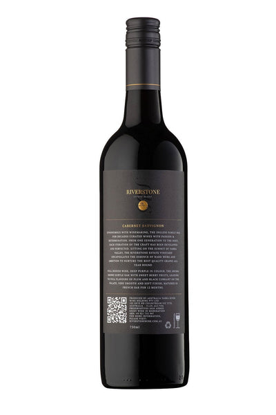 2020 Riverstone Estate Cabernet Sauvignon Red Wine - 750ml Bottle (Silver Medal) Payday Deals