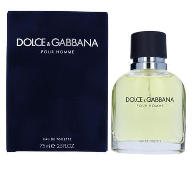 Dolce And Gabbana Pour Homme Eau De Toilette EDT 75ml Luxury Fragrance For Men