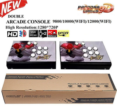 2022 10000 Games Pandora's Box Video 3D Game HD Video Arcade Consoles Gamebox Payday Deals