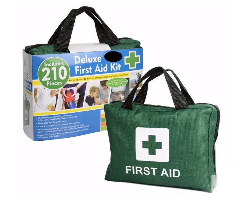 210PCS Emergency FIRST AID KIT Medical Travel Set Workplace Family Safety Office Payday Deals