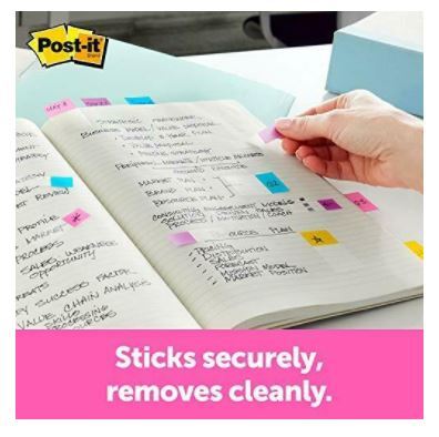 Post-it Flags Value Pack 50/Dispenser 4 Dispensers/Pack 1 in Wide Highlighter