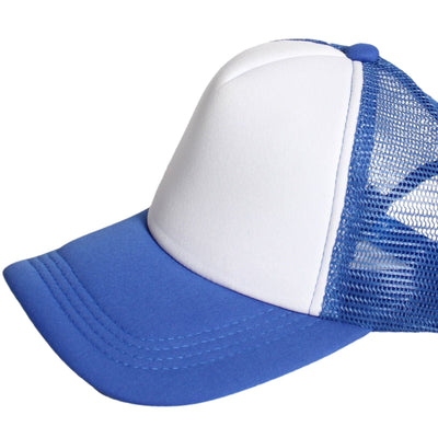 12x Adjustable Blue and White Trucker Cap Australia Day - Classic Baseball Hat