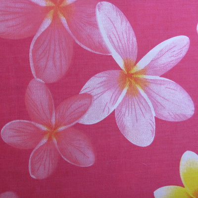 225TC Polyester Cotton Frangipani Jungle Pink Quilt Cover Set King Payday Deals