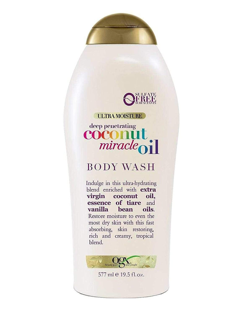 Ogx 577Ml Body Wash Coconut Miracle Oil