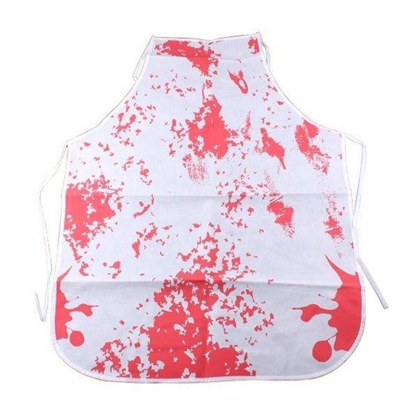 BLOODY APRON Halloween Party Fake Blood Horror Butcher Costume Accessory