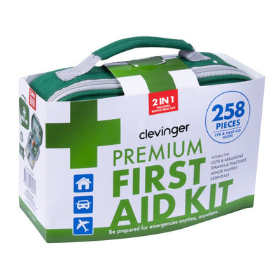 258pcs PREMIUM FIRST AID KIT Medical Travel Set Emergency Family Safety Office Payday Deals