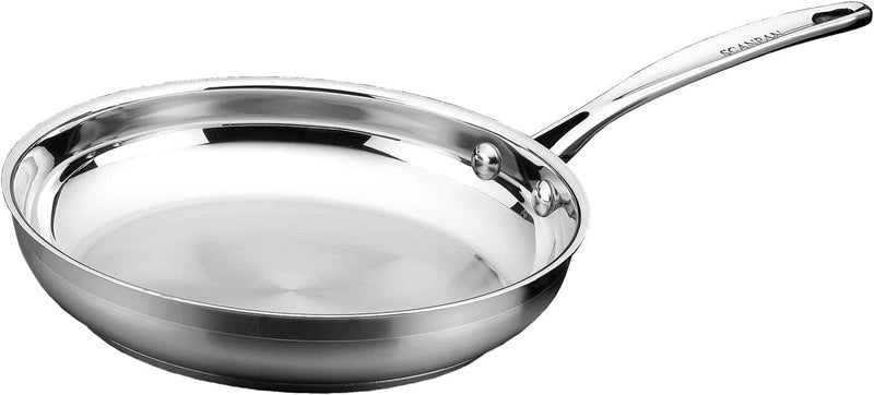 28cm Scanpan Impact Frying Fry Pan - Stainless Steel - Silver (11") Payday Deals
