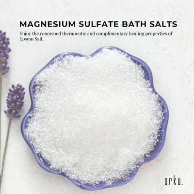 2Kg Epsom Salt - Magnesium Sulphate Bath Salts For Skin Body Baths Sulfate Payday Deals