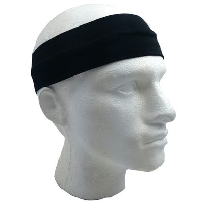 2pc Set Plain Headband Elastic Stretch Sports Yoga Hair Band Unisex Wide Wrap Payday Deals