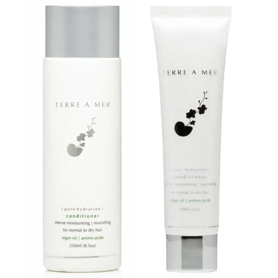 2pc Set Terre A Mer Pure Hydration Conditioner 60ml Travel Size & 250ml Payday Deals