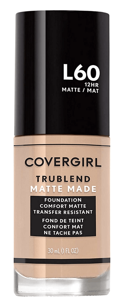 2x Covergirl Trublend Comfort Matte Made Liquid Foundation 30ml - L60 Light Nude Payday Deals