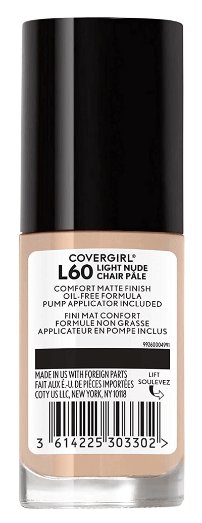 2x Covergirl Trublend Comfort Matte Made Liquid Foundation 30ml - L60 Light Nude Payday Deals