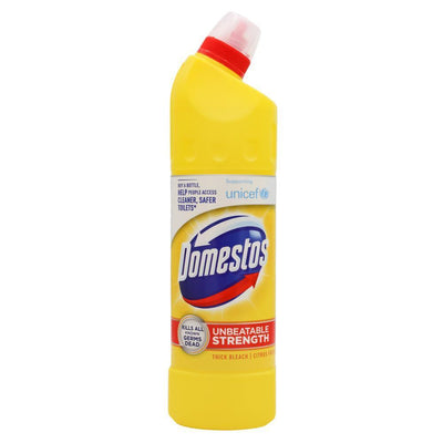 2x Domestos 750ml Thick Bleach Extended Power Citrus Fresh Kills All Known Germs Dead Payday Deals