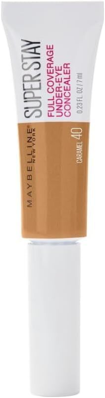 2x Maybelline New York SuperStay 24hr Longwear Liquid Concealer, Caramel 40 - 6ml Payday Deals