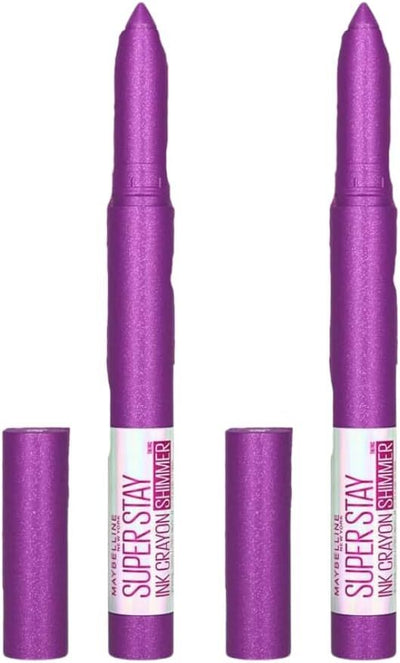 2x Maybelline New York Superstay Ink Longwear Crayon Lipstick - Throw a Party 170 Payday Deals