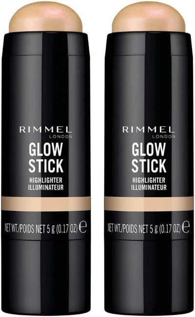 2x Rimmel 5g Glow Stick Highlighter - 002 Bold Payday Deals