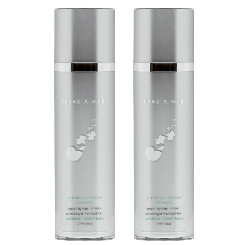 2x TERRE A MER Intensive Keratin Hair Hydrator Dual-Repair Treatment Rescue Therapy Payday Deals