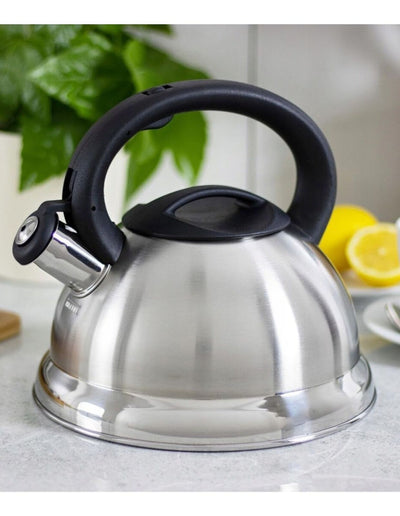 3.0L Whistling Kettle Stainless Steel Camping Tea Kitchen Stove Top Camping Payday Deals