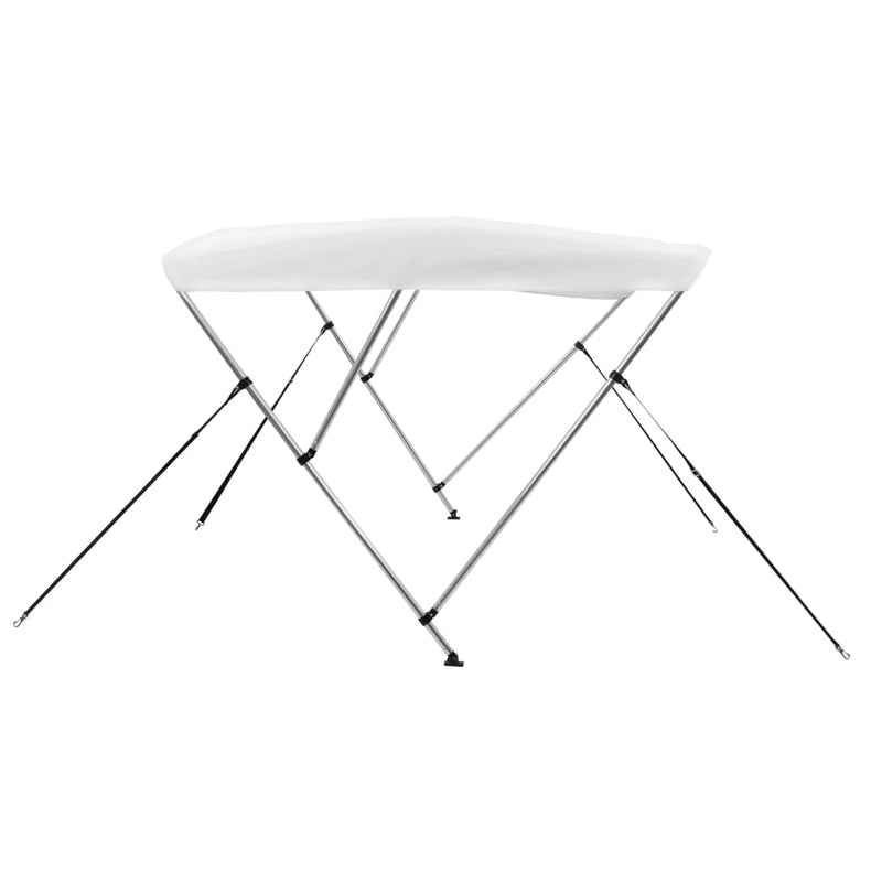 3 Bow Bimini Top White 183x196x137 cm Payday Deals