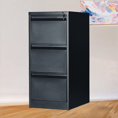 3-Drawer Shelf Office Gym Filing Storage Locker Cabinet Payday Deals