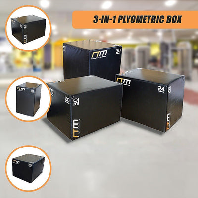 3 IN 1 Foam Plyo Games Plyometric Jump Box Payday Deals