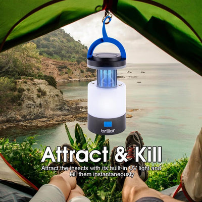 3 in 1 Mosquito Insect Killer Lamp Bug Zapper Camping Lantern Power Bank Light Payday Deals