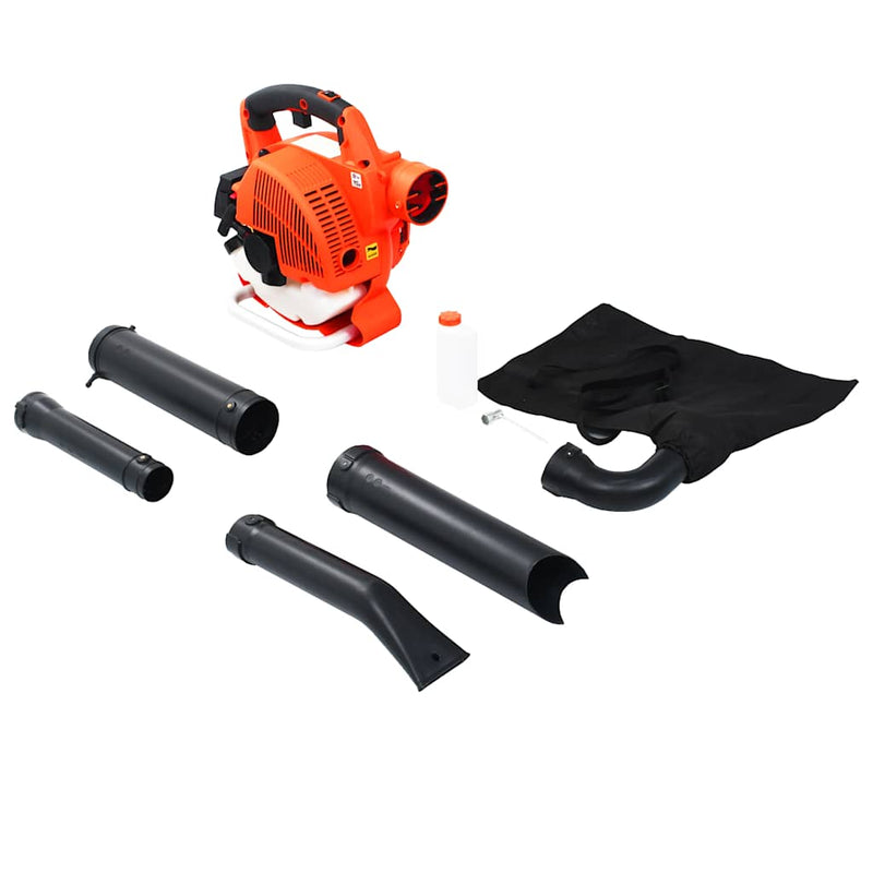 3-in-1 Petrol Leaf Blower 26 cc Orange Payday Deals