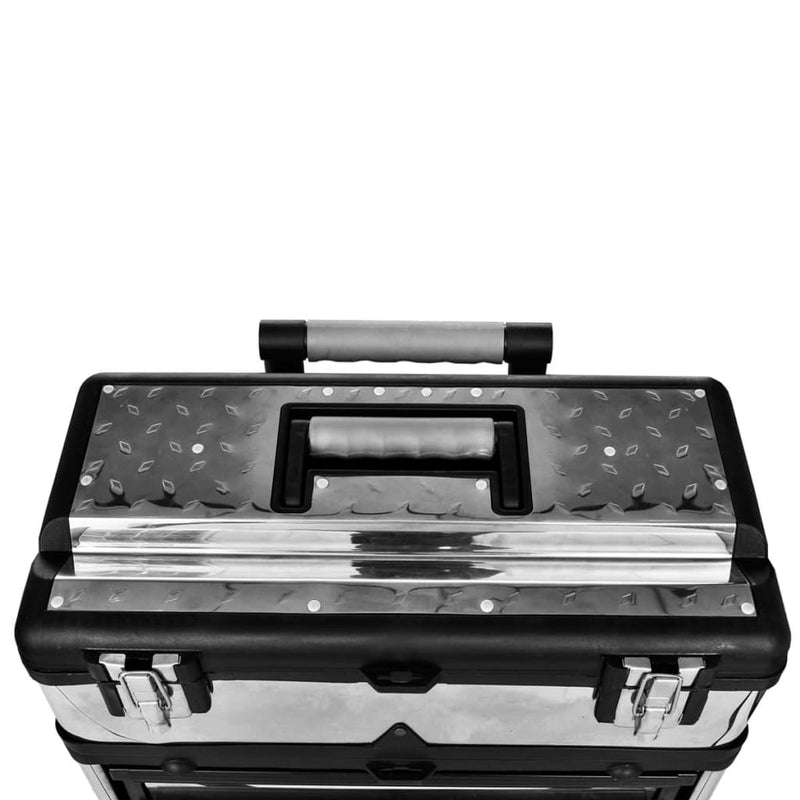 3-Part Rolling Tool Box with 2 Wheels Payday Deals